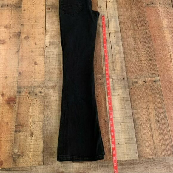 BDG roadie women's size 27 boot cut low rise denim jeans in black - Picture 5 of 13